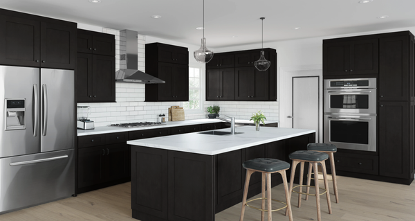 10 Foot Run Cabinet Set - Tricorn Black