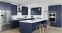 10x10 Kitchen Cabinet Set - Navy Blue
