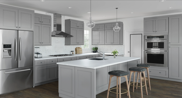 10x10 Kitchen Cabinet Set - Shaker Gray