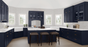10x10 Kitchen Cabinet Set - Navy Blue