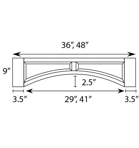 ARCHED-RAISED PANEL - Essence Shaker Cemento